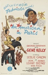 『巴里のアメリカ人』（1951年、日本公開52年）
監督：ヴィンセント・ミネリ
主演：ジーン・ケリー、レスリー・キャロン
和田誠氏所蔵
